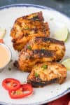Quick and Easy Chipotle Chicken served hot
