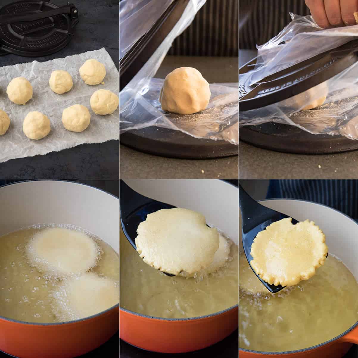 Making Mexican Gorditas