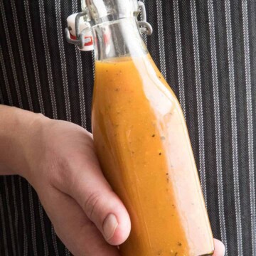 Peach-Scotch Bonnet Hot Sauce - Recipe