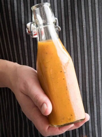 Peach-Scotch Bonnet Hot Sauce - Recipe