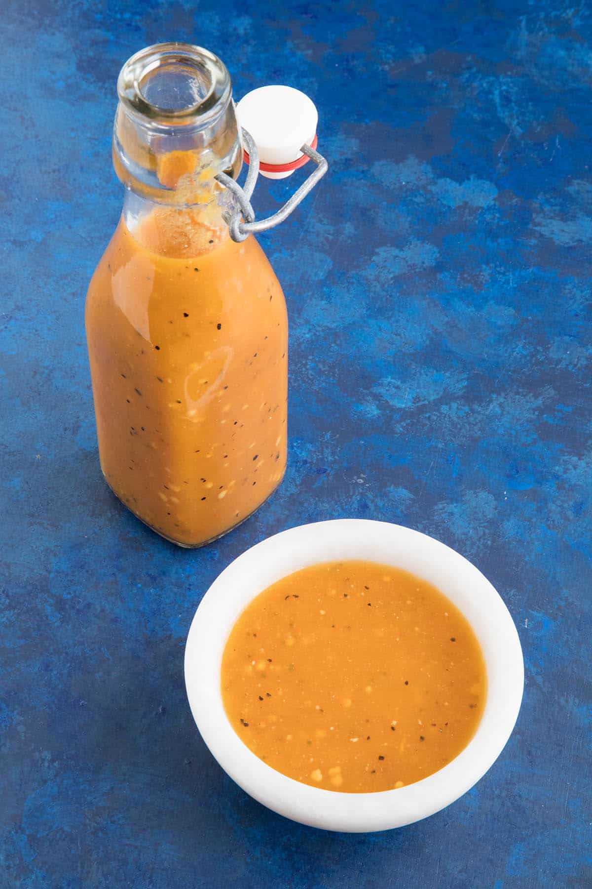 Peach Scotch Bonnet Hot Sauce Recipe - Great for grilled chicken or fish.