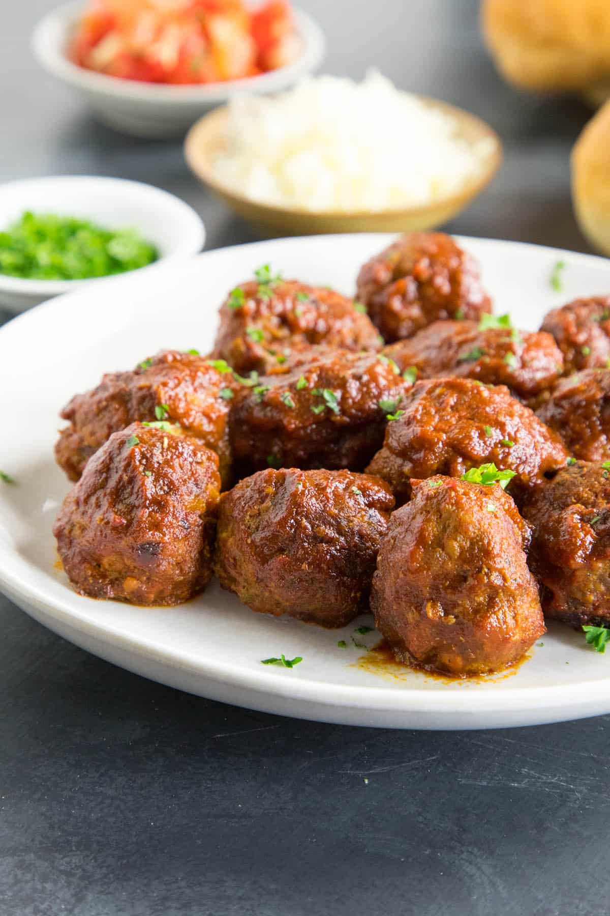Spicy Meatballs Chipotle Lime Sauce Ready for your next party