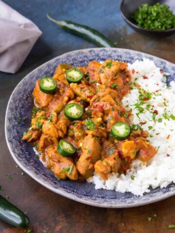 Chicken Vindaloo Recipe - A Spicy Indian Curry Dish