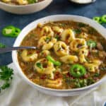 Zesty Chicken Tortellini Soup Recipe