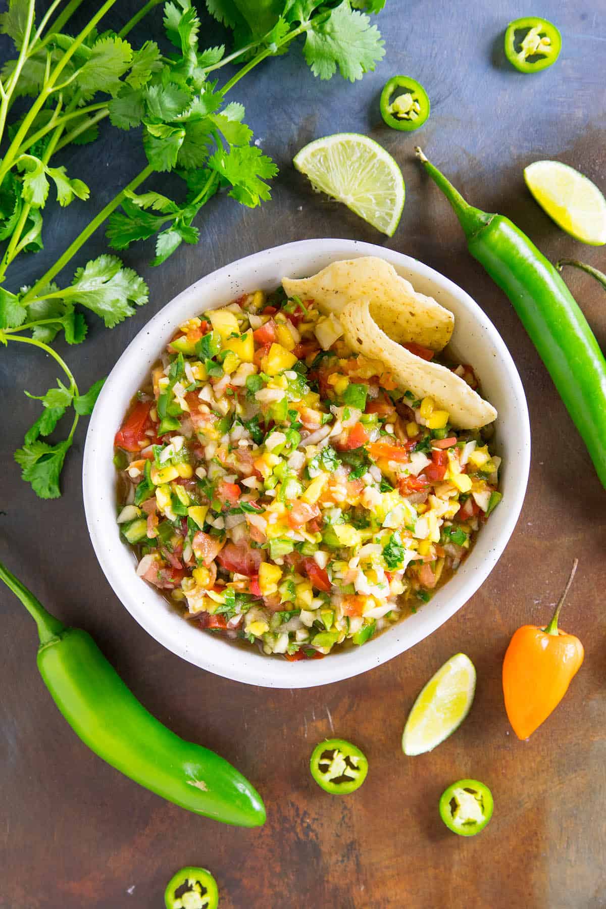 Fresh Mango Salsa is the Perfect Party Appetizer