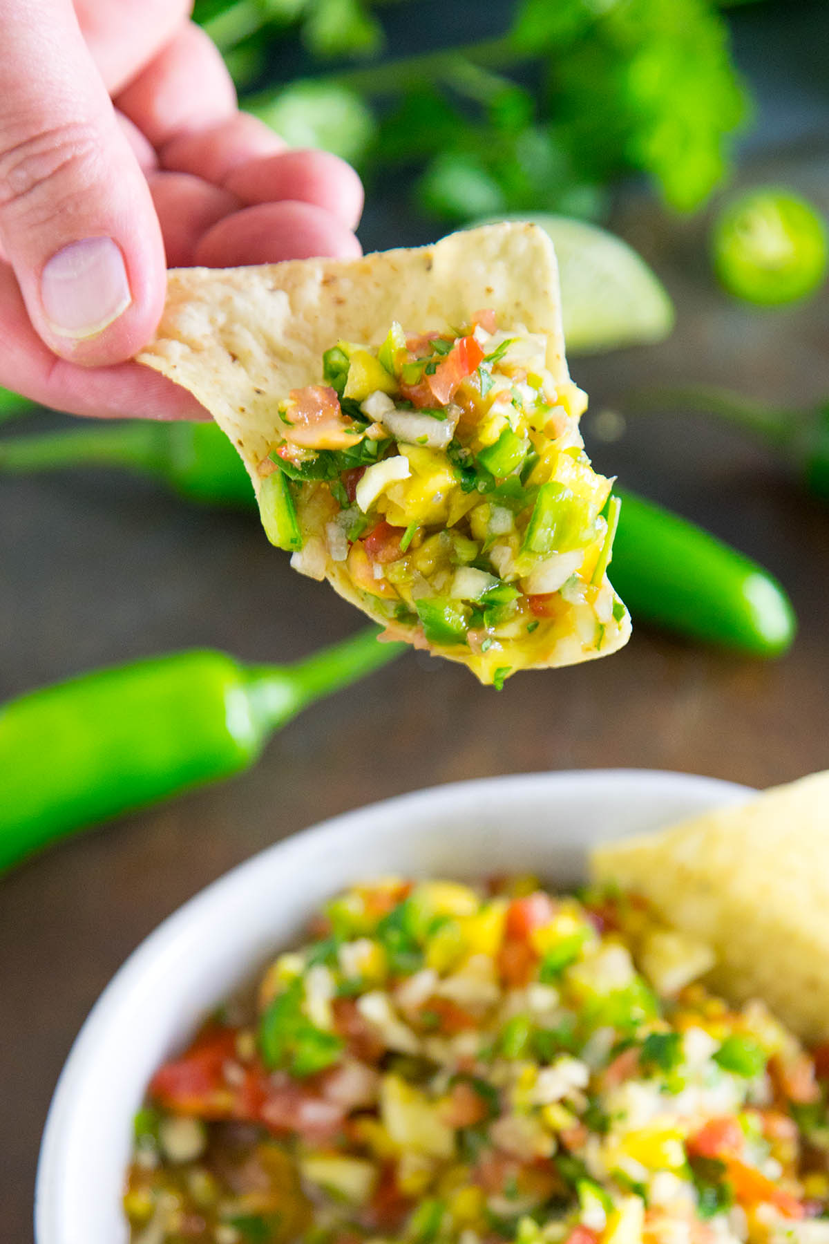 Fresh Mango Salsa - Bust out the Chips and Enjoy