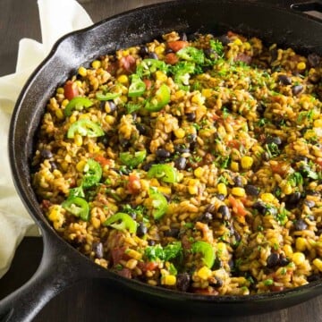 Mexican Rice with Chorizo and Black Beans - Recipe