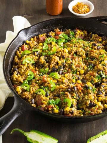 Mexican Rice with Chorizo and Black Beans - Recipe