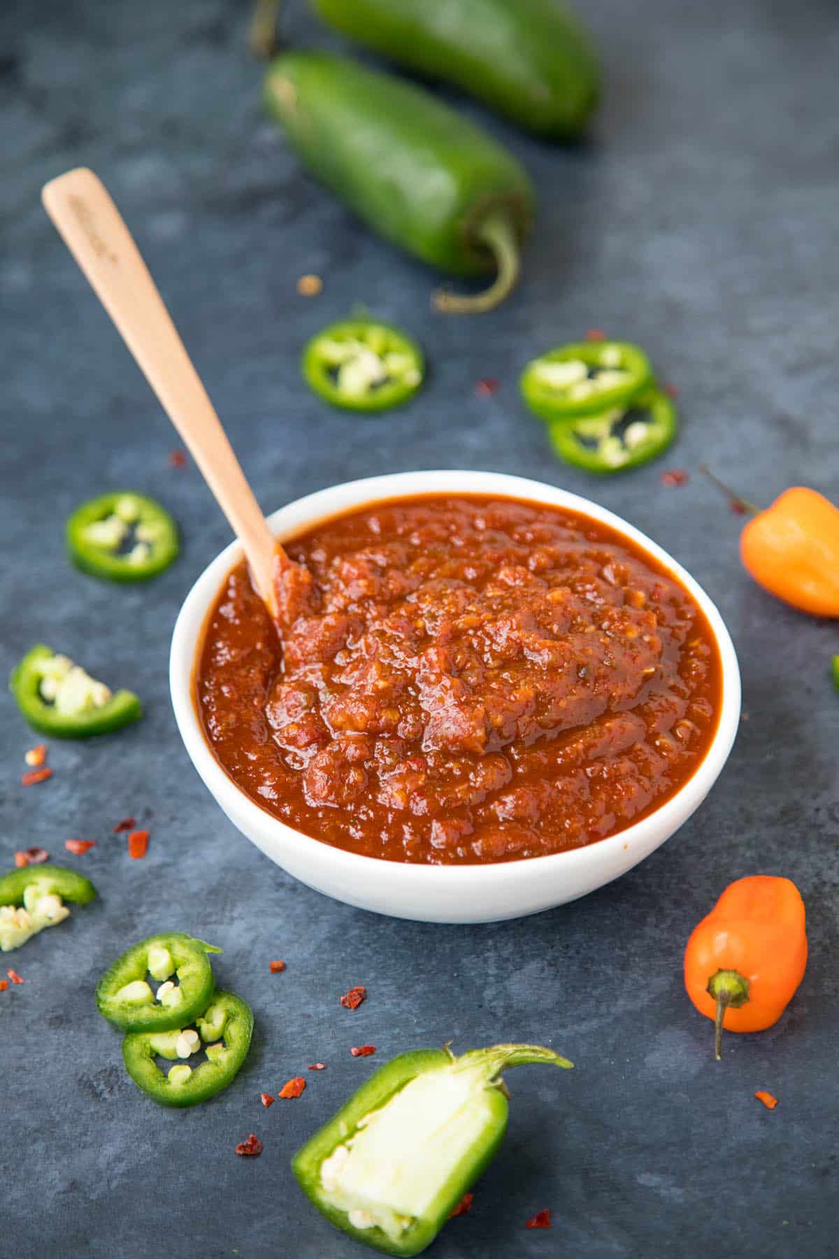 Spicy Honey BBQ Sauce Recipe - Chili Pepper Madness