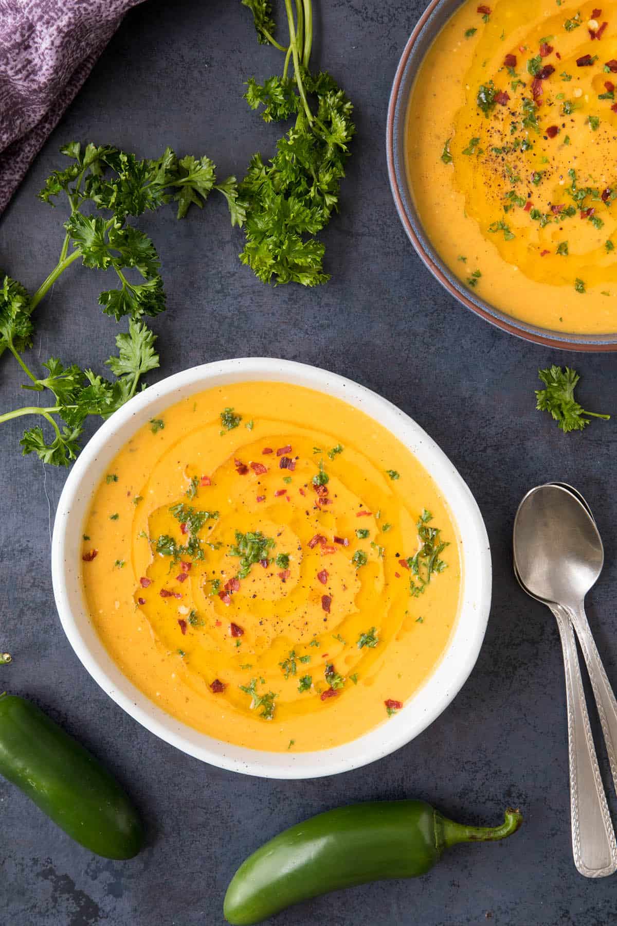 30-Minute Sweet Potato Soup - Recipe with a Bit of Extra Spiciness