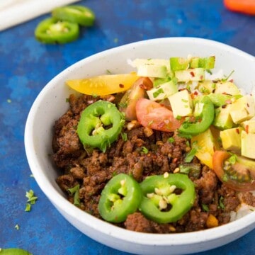 Easy Spicy Taco Bowls - Recipe