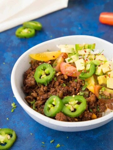 Easy Spicy Taco Bowls - Recipe