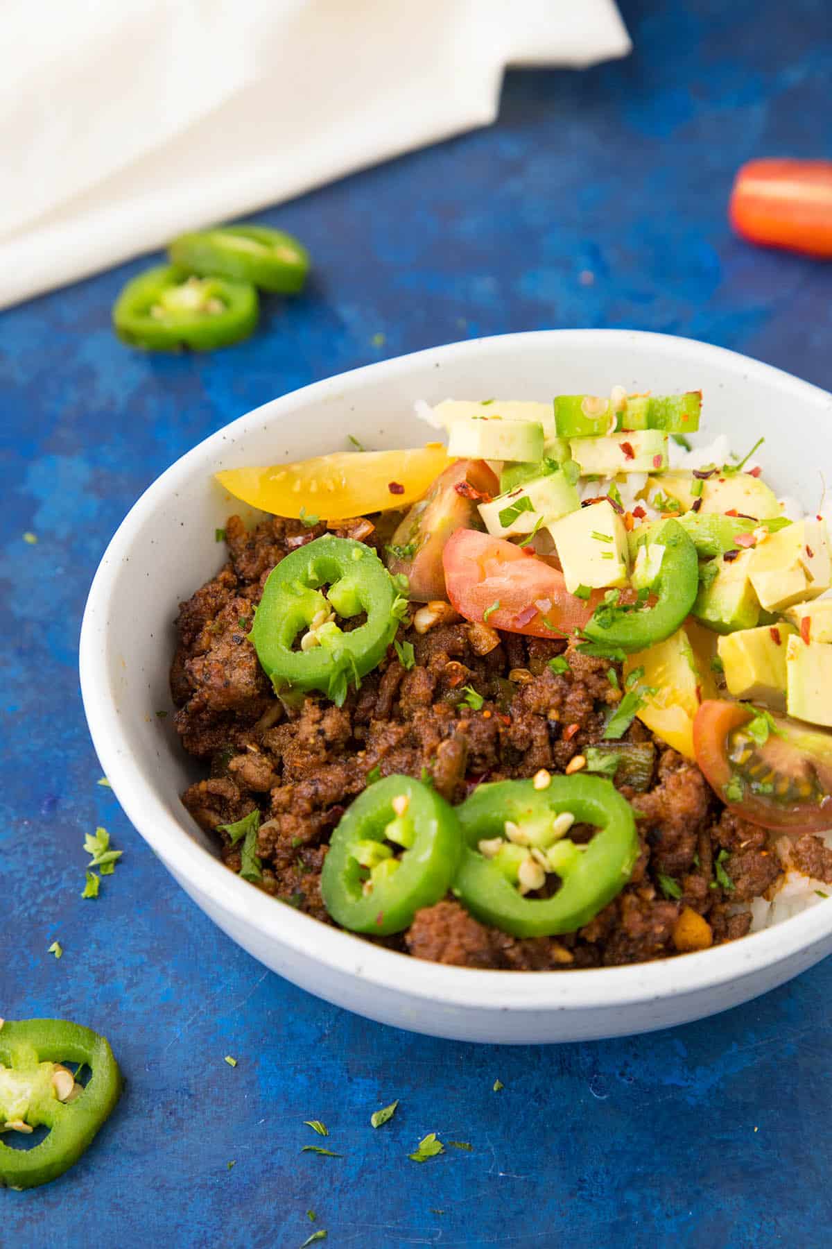 Easy Spicy Taco Bowls - Recipe