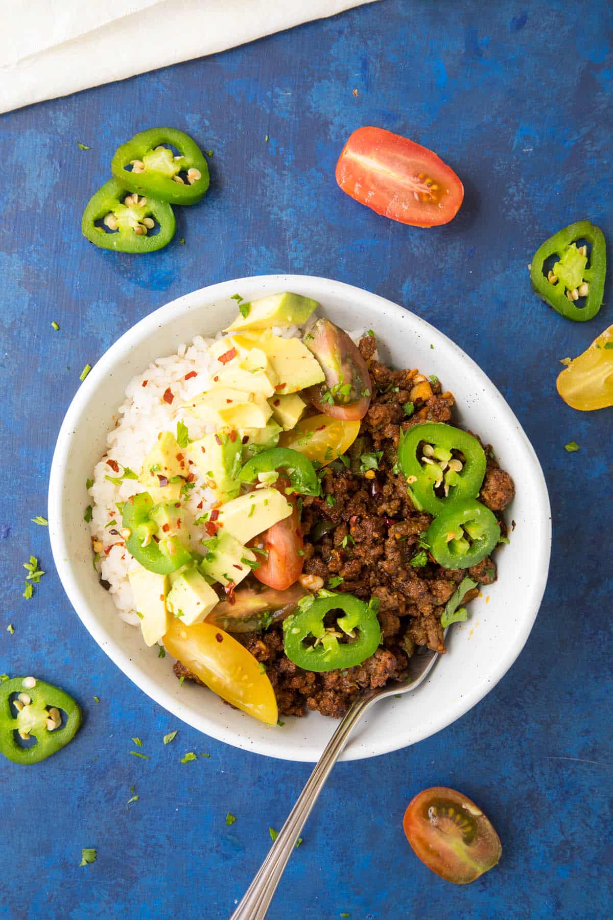 These Quick and Easy Taco Bowls are the perfect lunch or dinner.