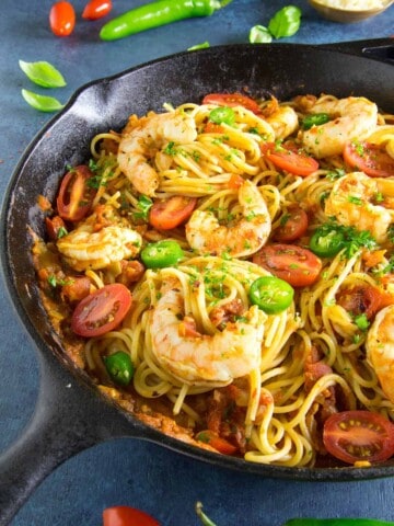 Cajun Shrimp Pasta with Red Sauce - Recipe