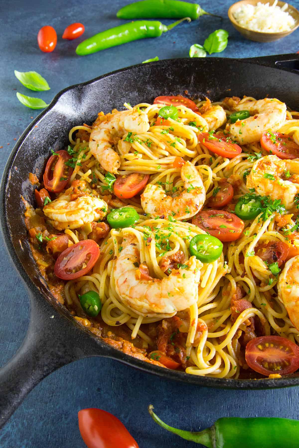 Cajun Shrimp Pasta with Red Sauce - Recipe