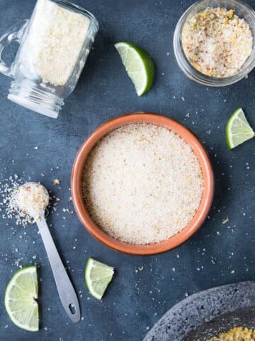 Citrus Lemon-Lime Salt in a bowl