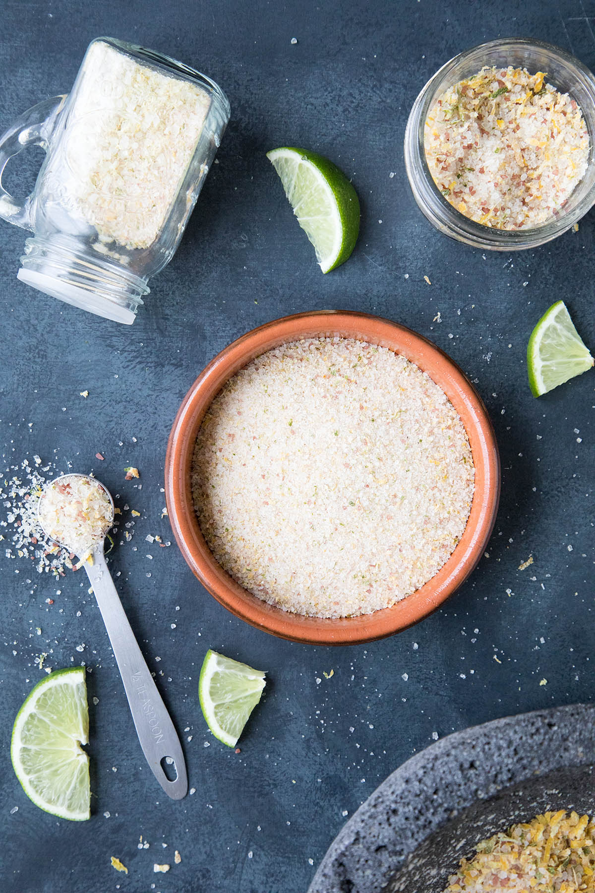 Citrus Lemon-Lime Salt in a bowl