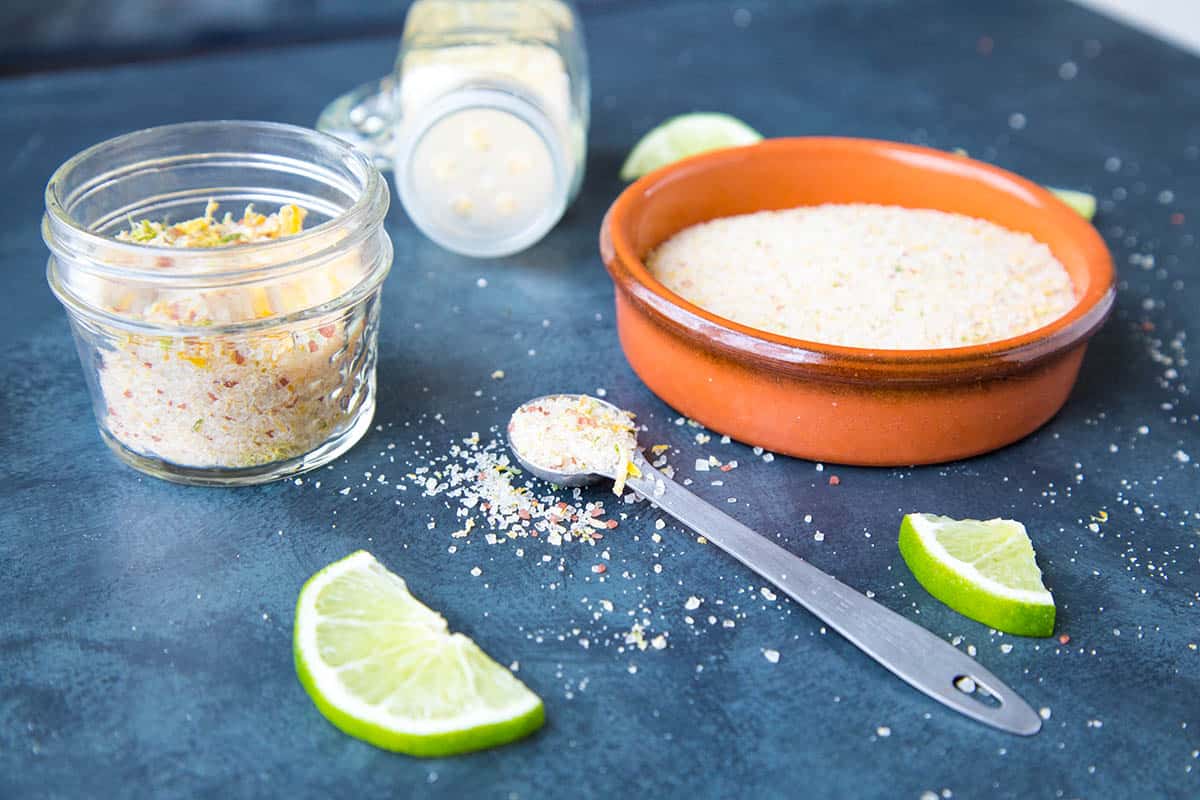 Citrus Lemon and Lime Salt - ready to spice things up.