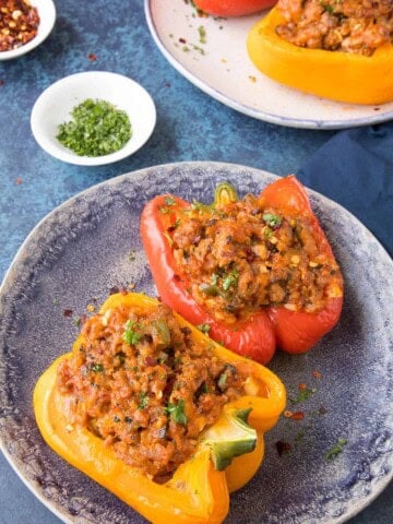 Easy Italian Sausage Stuffed Peppers - Recipe