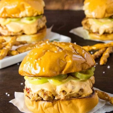 Fiery Pork Sliders with Guajillo Mayo looking awesome.