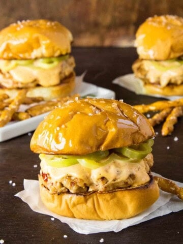 Fiery Pork Sliders with Guajillo Mayo looking awesome.