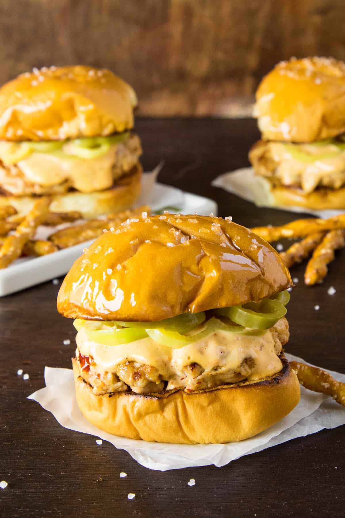 Fiery Pork Sliders with Guajillo Mayo - Recipe