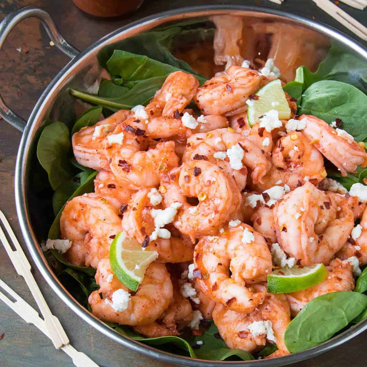 Bust out your grills for this easy grilled buffalo shrimp recipe tossed in ...