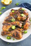 Grilled Harissa Chicken Legs - Recipe