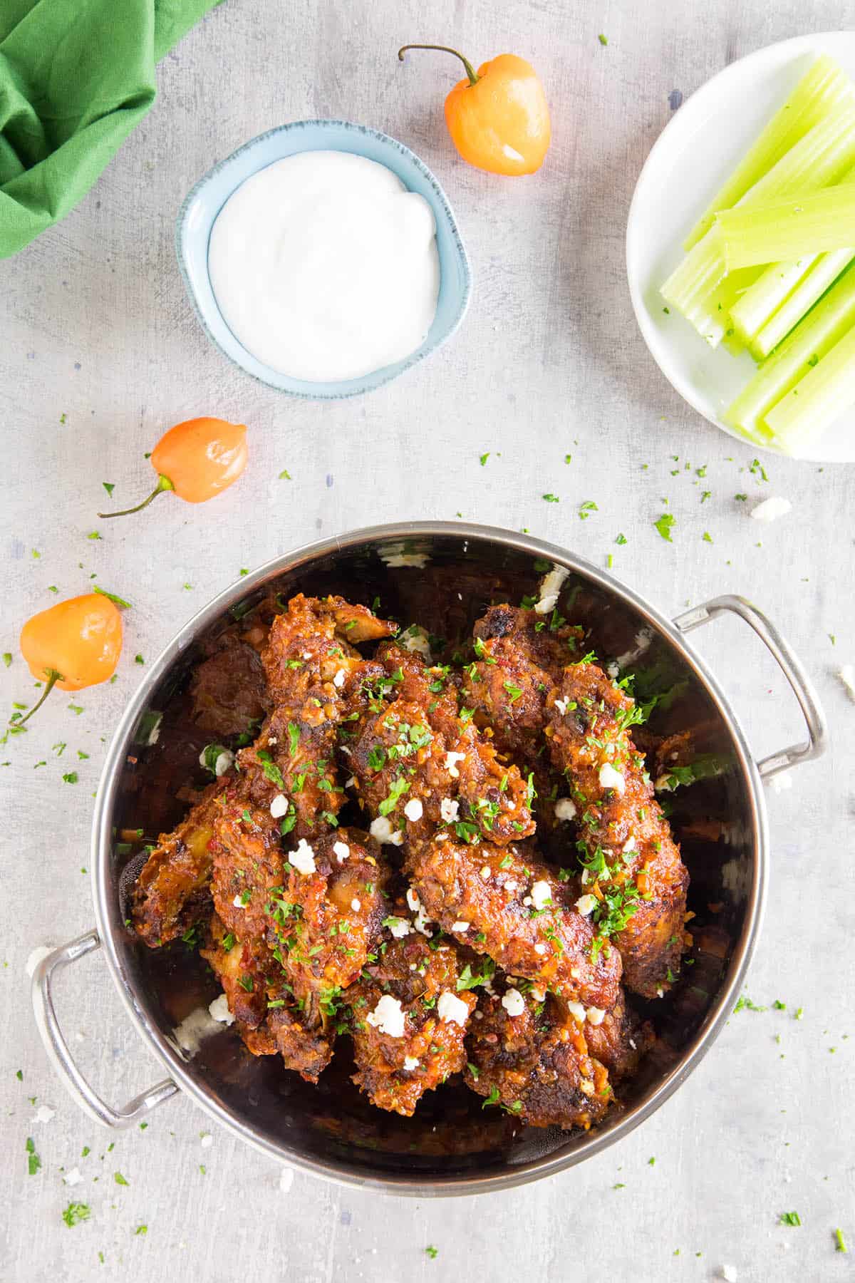 Honey BBQ Chicken Wings - Ready to Eat