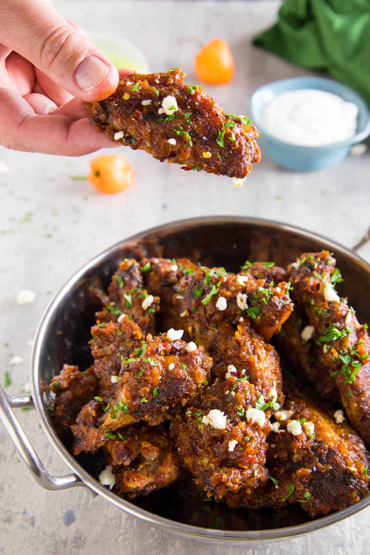 Honey BBQ Chicken Wings - Time to Eat!