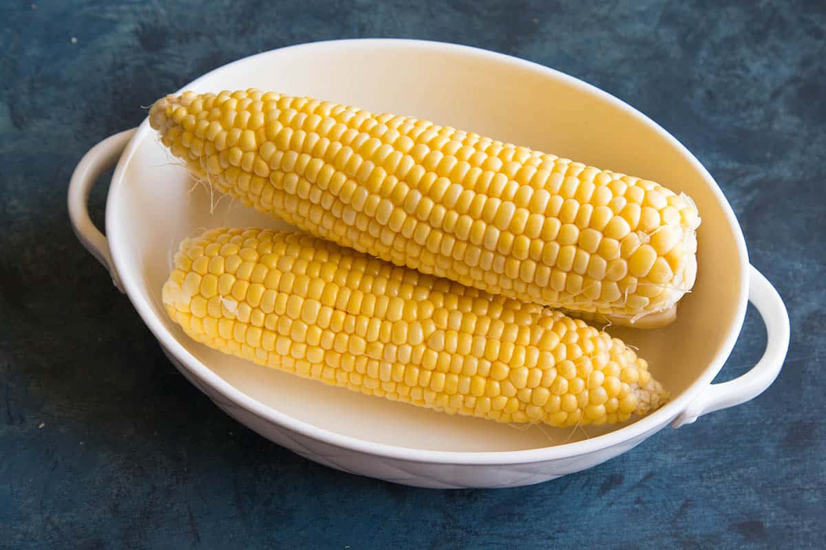 Corn for making Mexican Corn Dip.