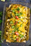 Chicken Enchiladas Verde - Recipe
