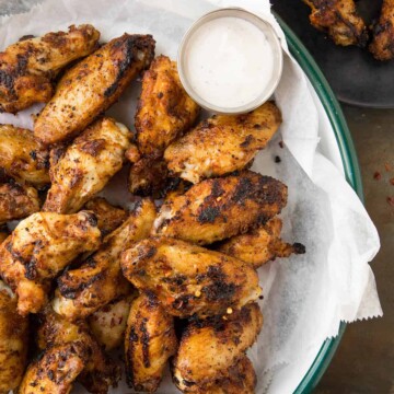 Crispy Grilled Ghost Pepper Chicken Wings - Recipe