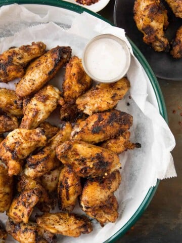 Crispy Grilled Ghost Pepper Chicken Wings - Recipe