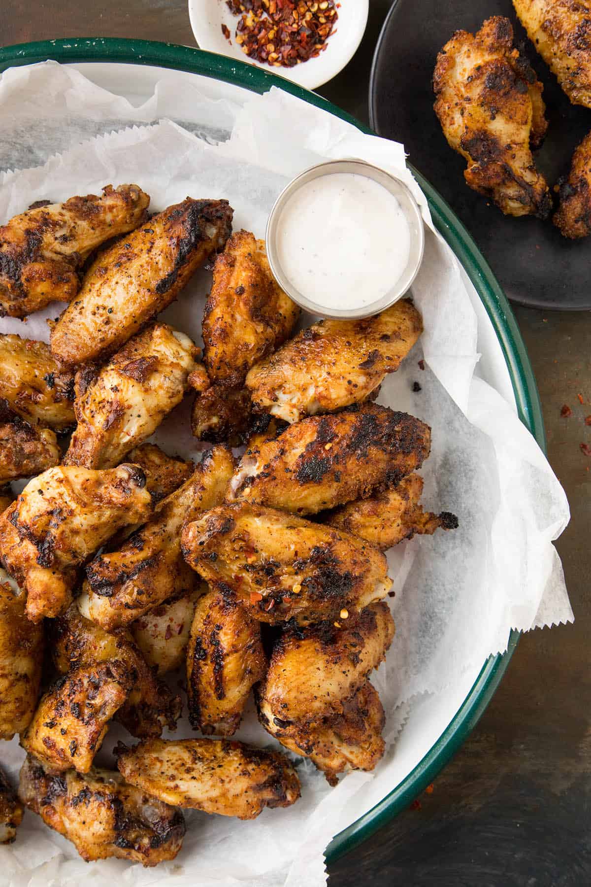 Crispy Grilled Ghost Pepper Chicken Wings - Recipe