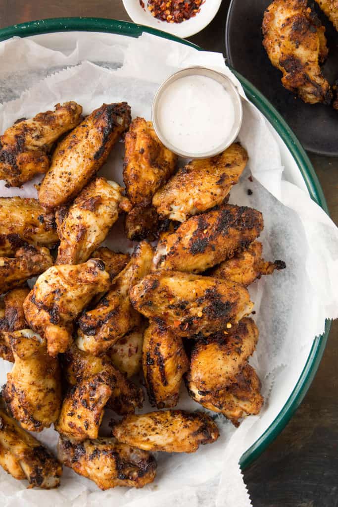 Crispy Grilled Ghost Pepper Chicken Wings Recipe Chili Pepper Madness