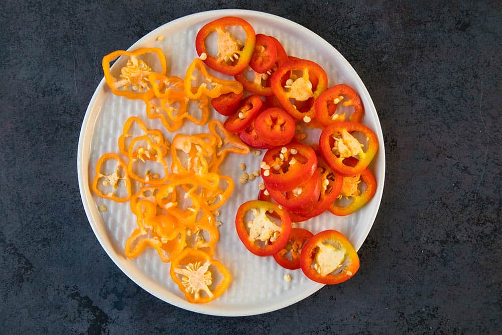 Habaneros and Jalapenos