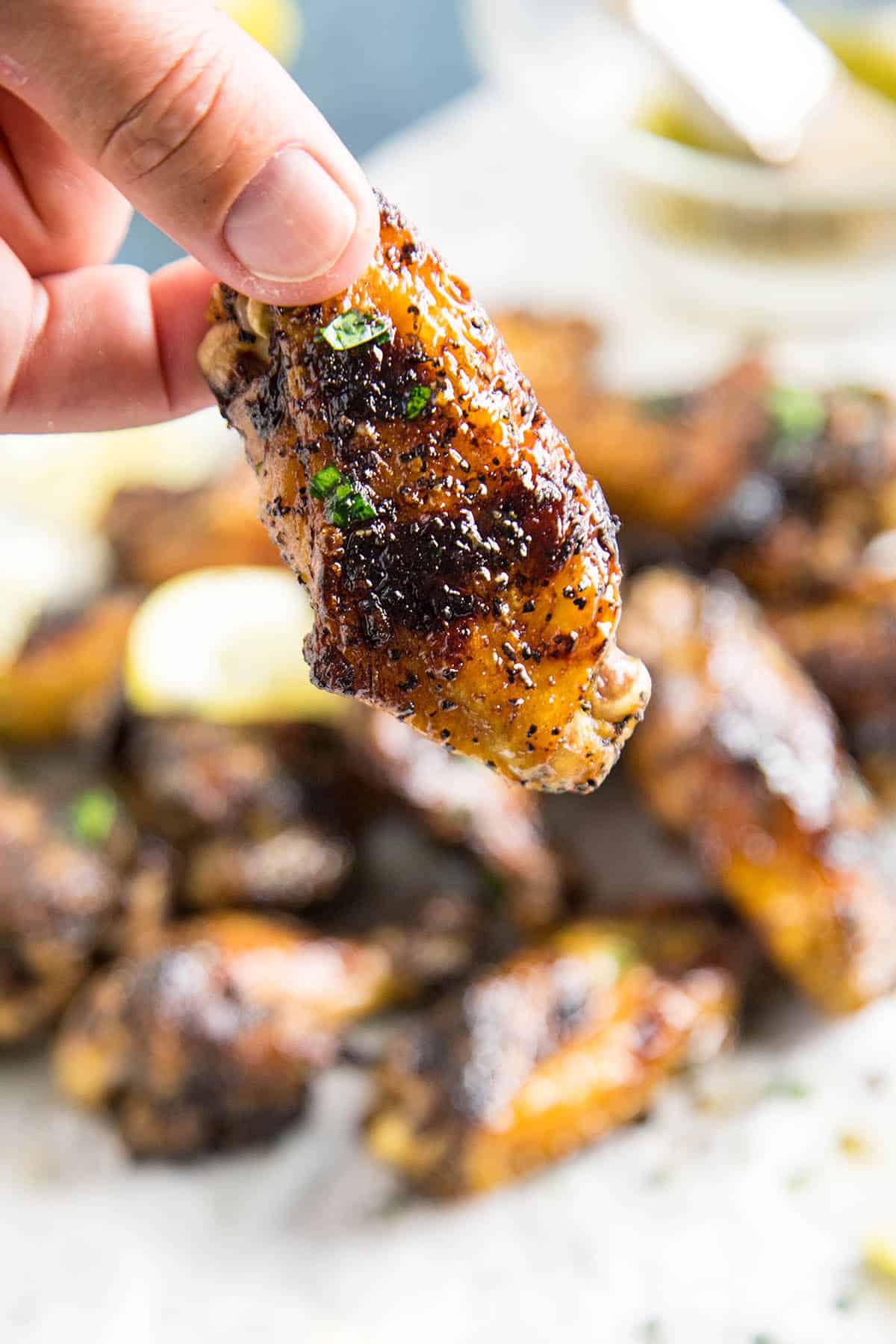 Lemon Pepper Chicken Wings - Here is a Wing