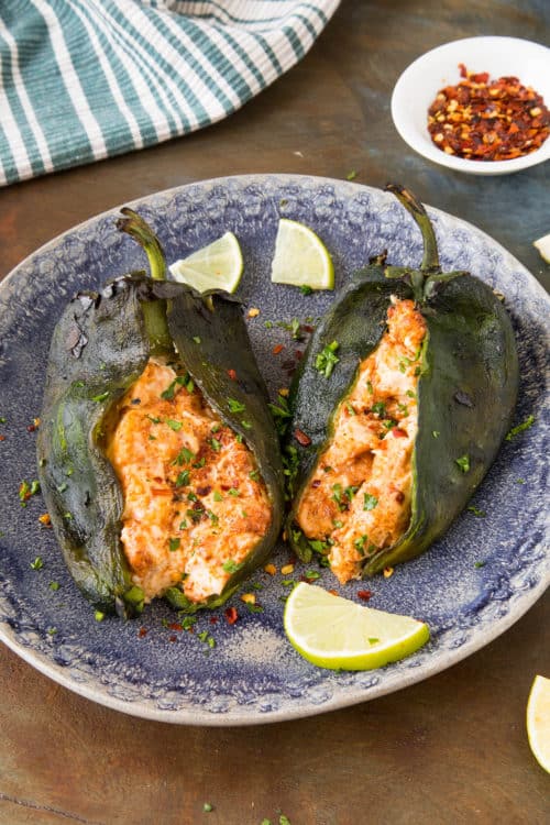 Cream Cheese Stuffed Poblano Peppers Recipe Chili Pepper Madness