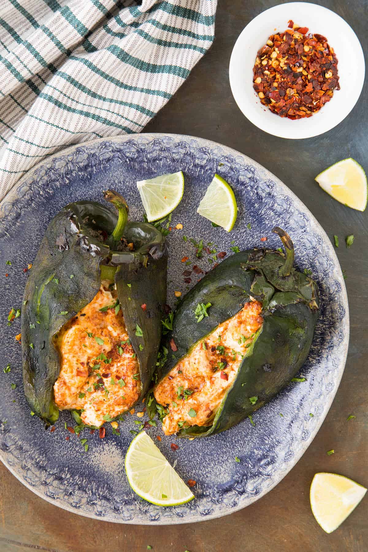 Cream Cheese Stuffed Poblano Peppers - Read to Eat