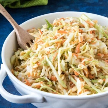 Spicy Creamy Coleslaw - Recipe