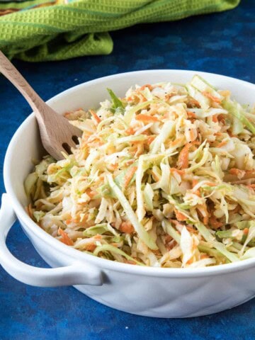 Spicy Creamy Coleslaw - Recipe