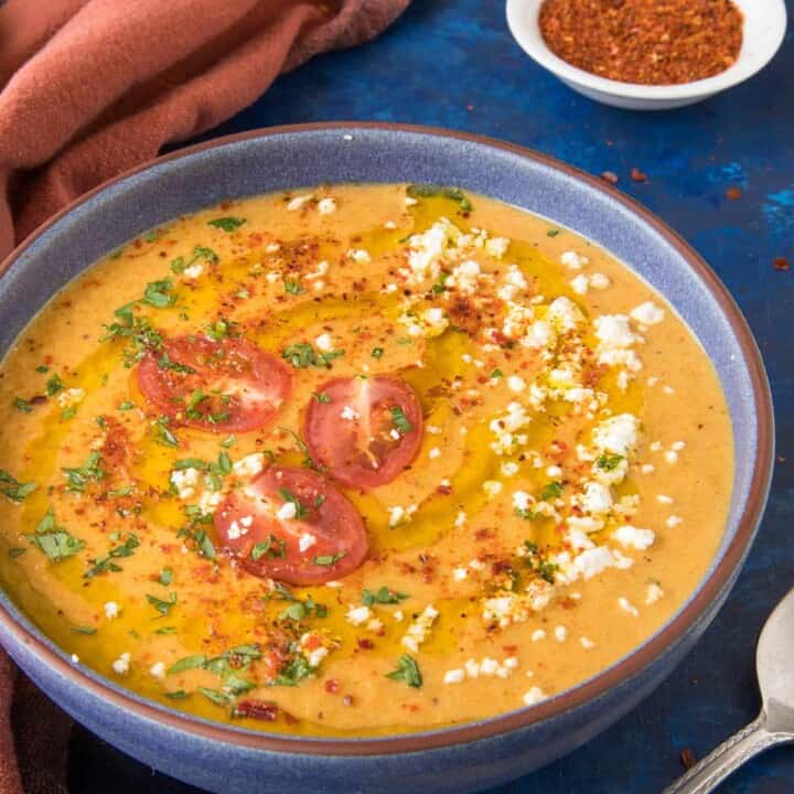 Creamy Roasted Hatch Chile Soup - Recipe