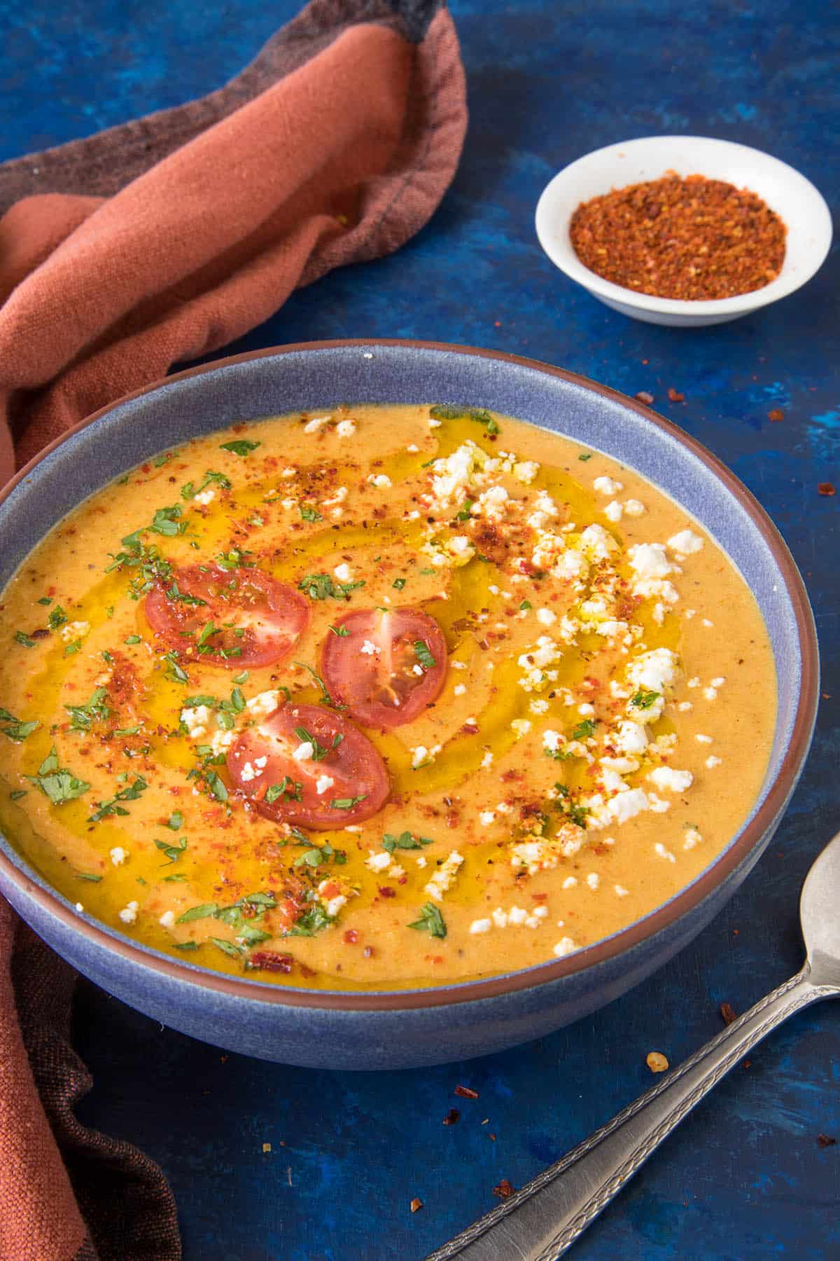 Creamy Roasted Hatch Chile Soup - Recipe