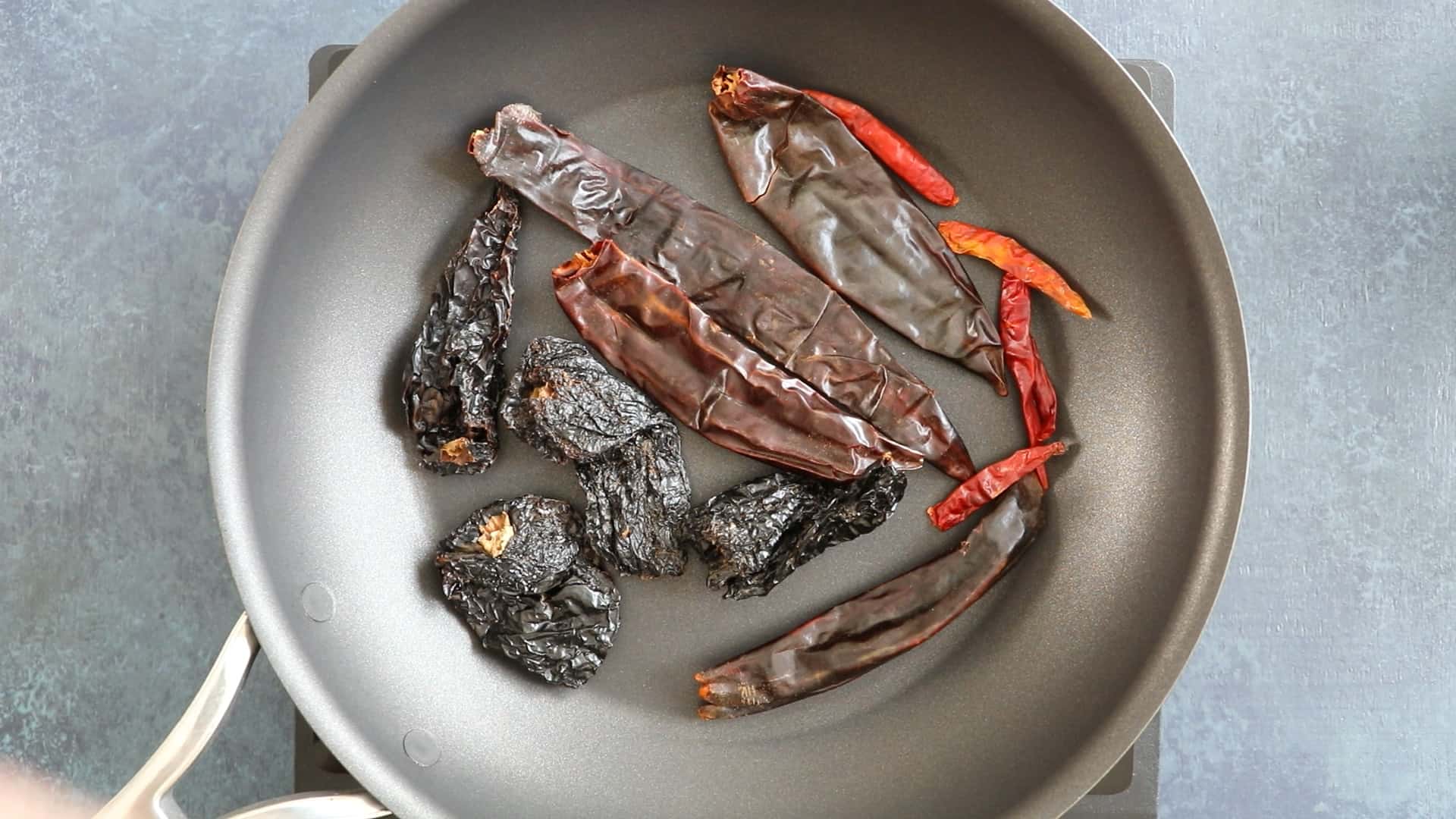 Dry Toasting Peppers