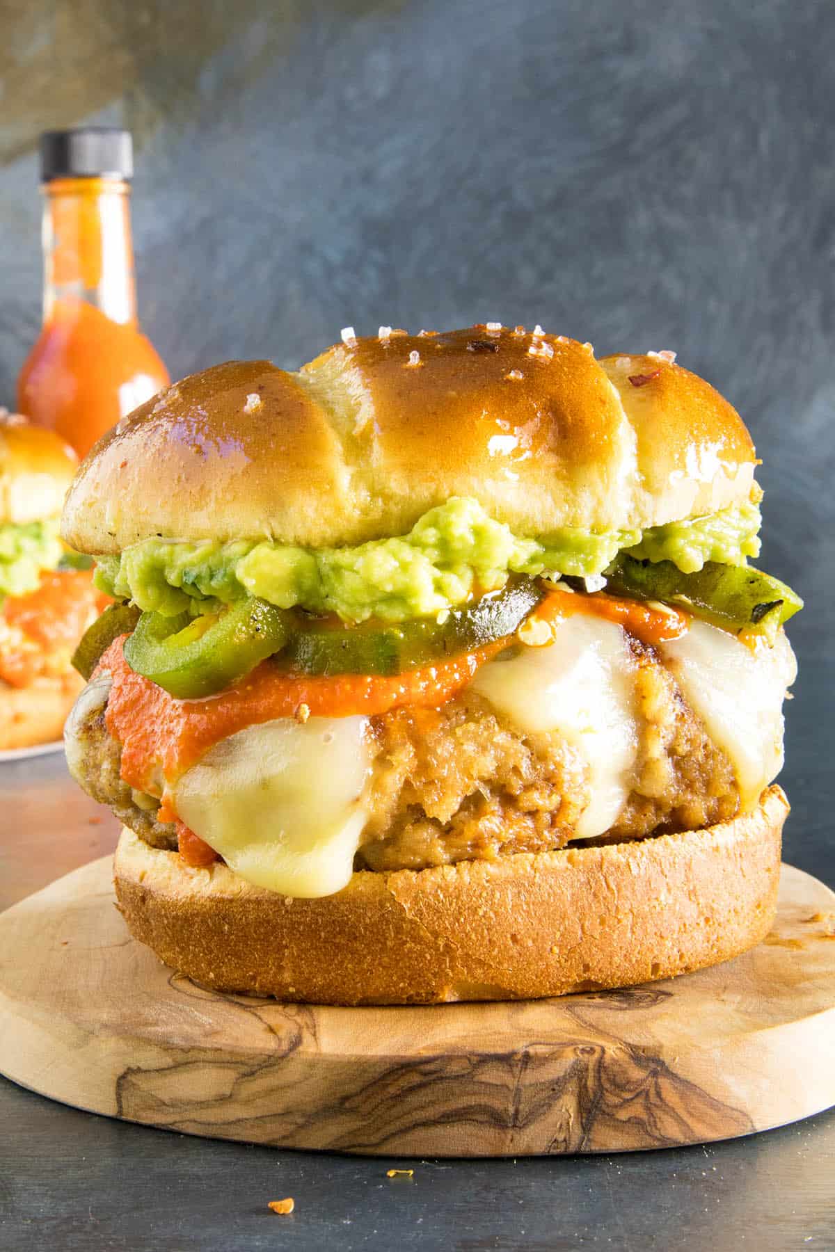 Guacamole Turkey Burgers - Ready to Eat!