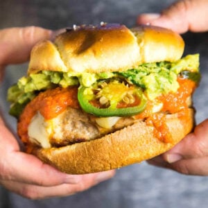 Guacamole Turkey Burgers Recipe