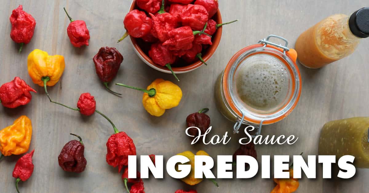 Hot Sauce Ingredients
