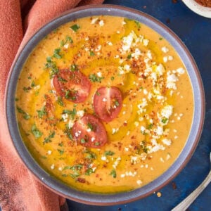 Creamy Roasted Hatch Chile Soup Recipe